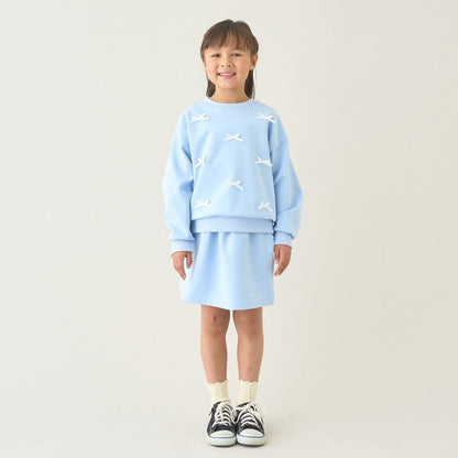 校園適用 泡泡袖 蝴蝶結 套頭上衣