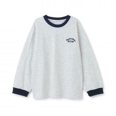 長袖 背部插畫印花 T恤