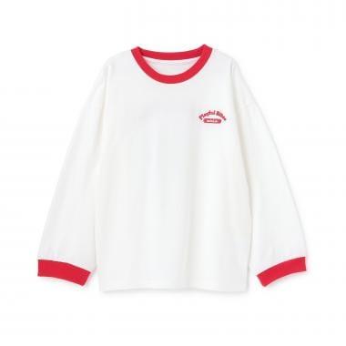 長袖 背部插畫印花 T恤