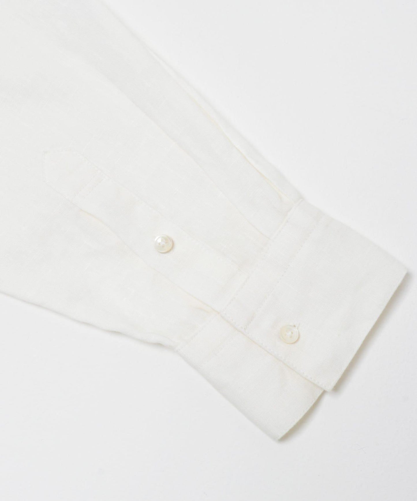 亞麻經典盒型寬鬆襯衫