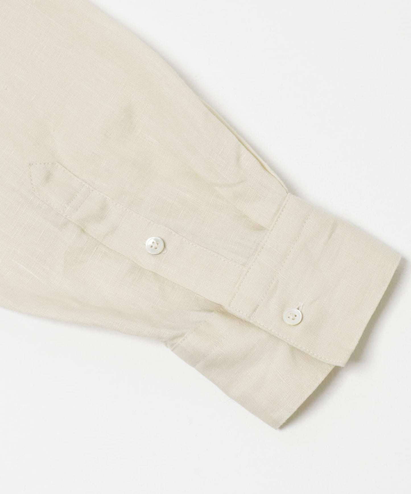 亞麻經典盒型寬鬆襯衫