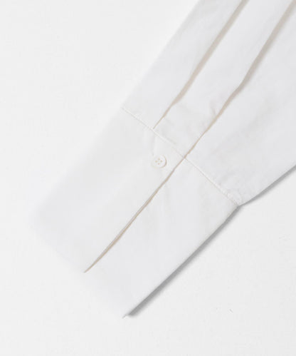 荷葉邊大翻領設計 襯衫