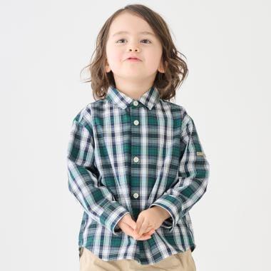 Link 混合圖案 長袖襯衫