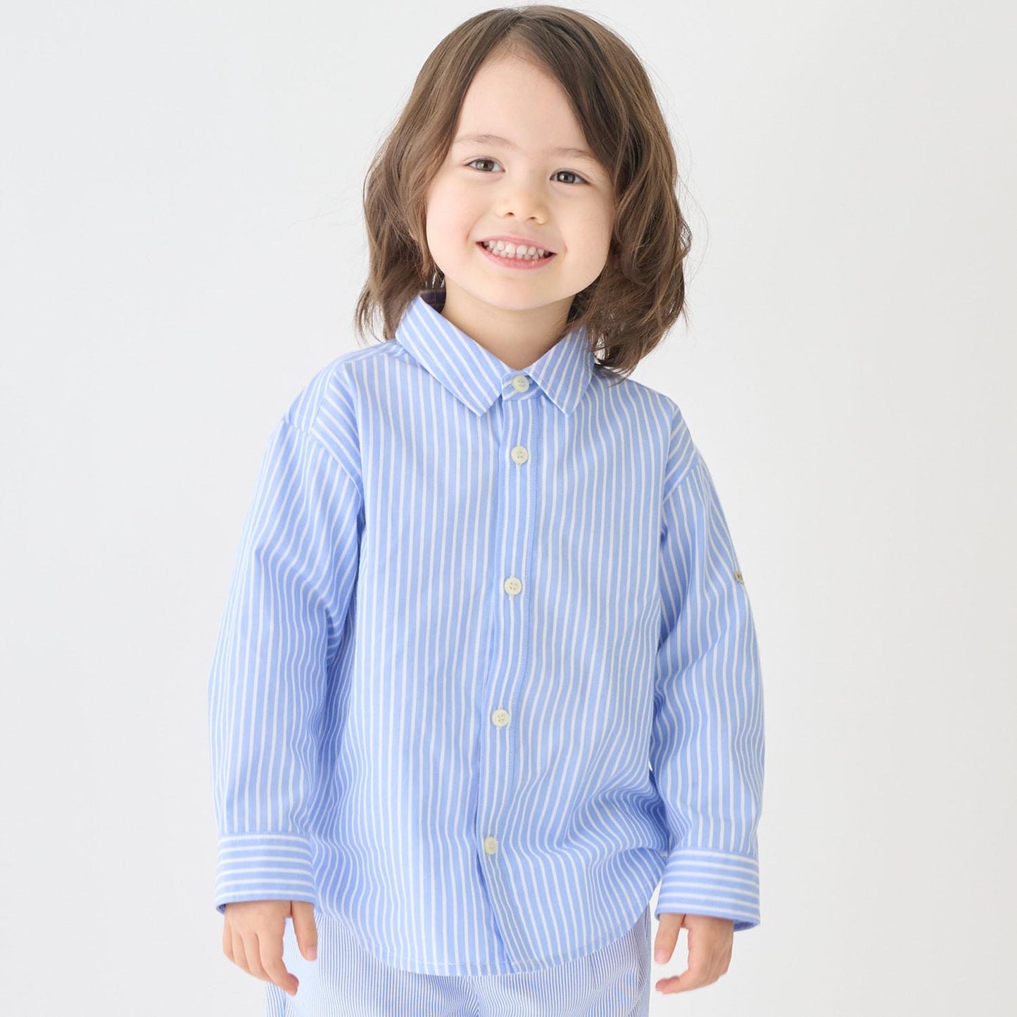 Link 混合圖案 長袖襯衫