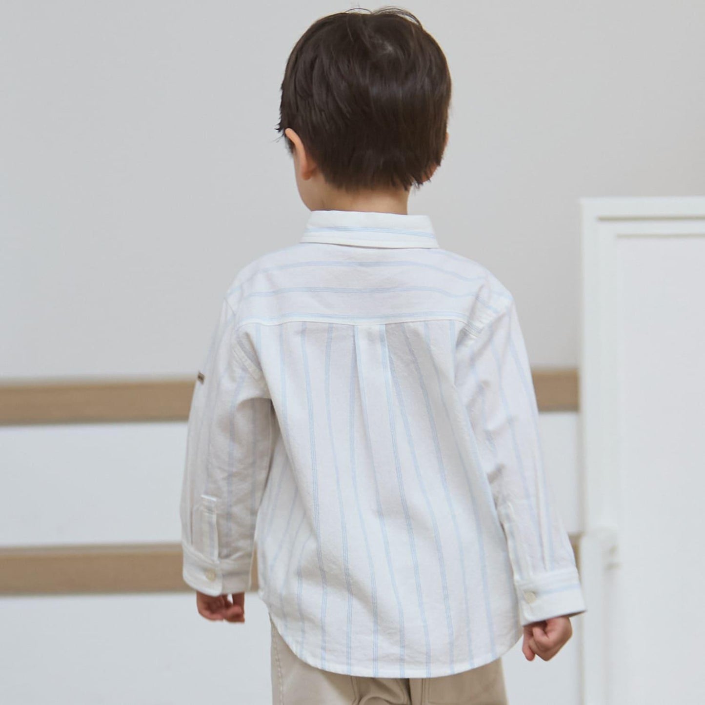 Link 混合圖案 長袖襯衫