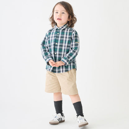 Link 混合圖案 長袖襯衫