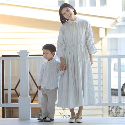 Link 混合圖案 長袖襯衫