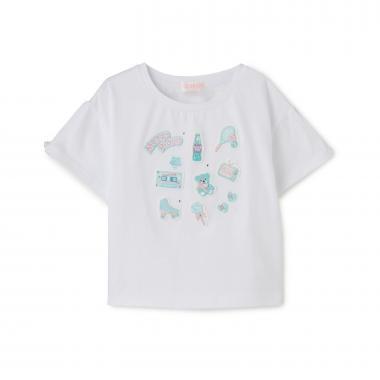 貼布裝飾 短袖T恤