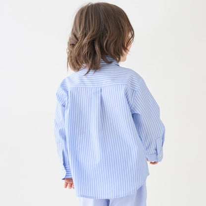 Link 混合圖案 長袖襯衫