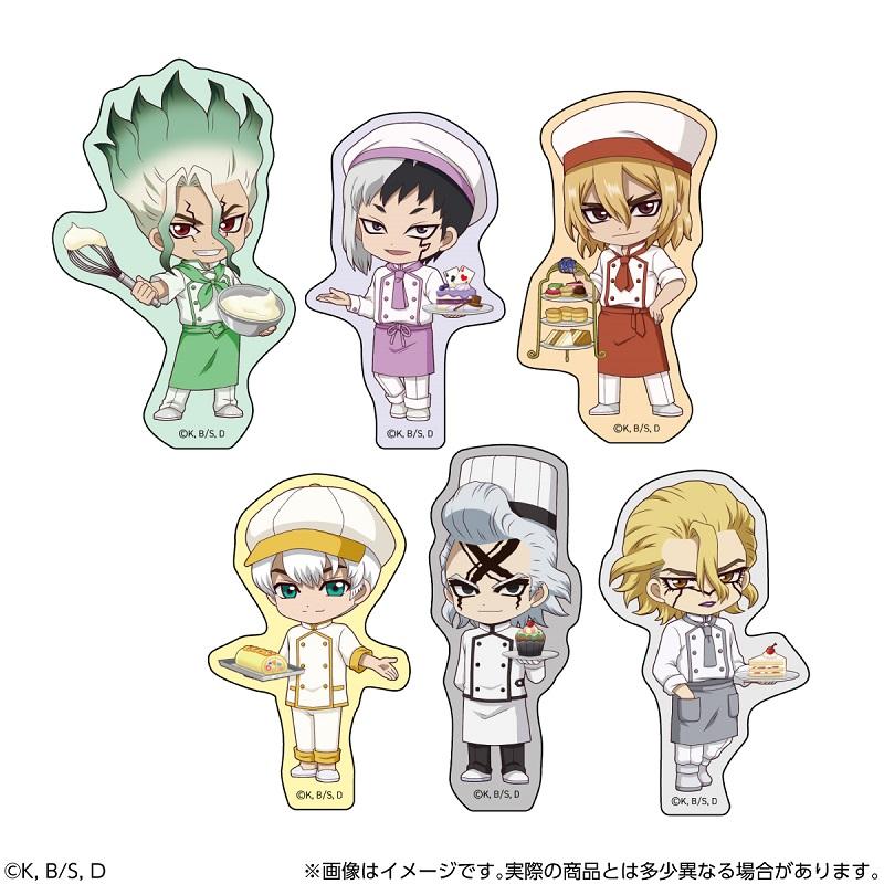 《Dr.STONE 石紀元》 盒裝款 異形貼紙 6個裝