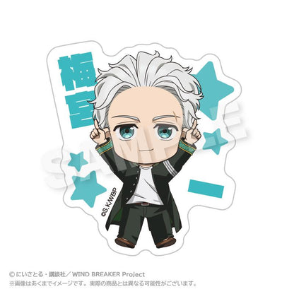 《防風少年》 梅宮一 名字徽章