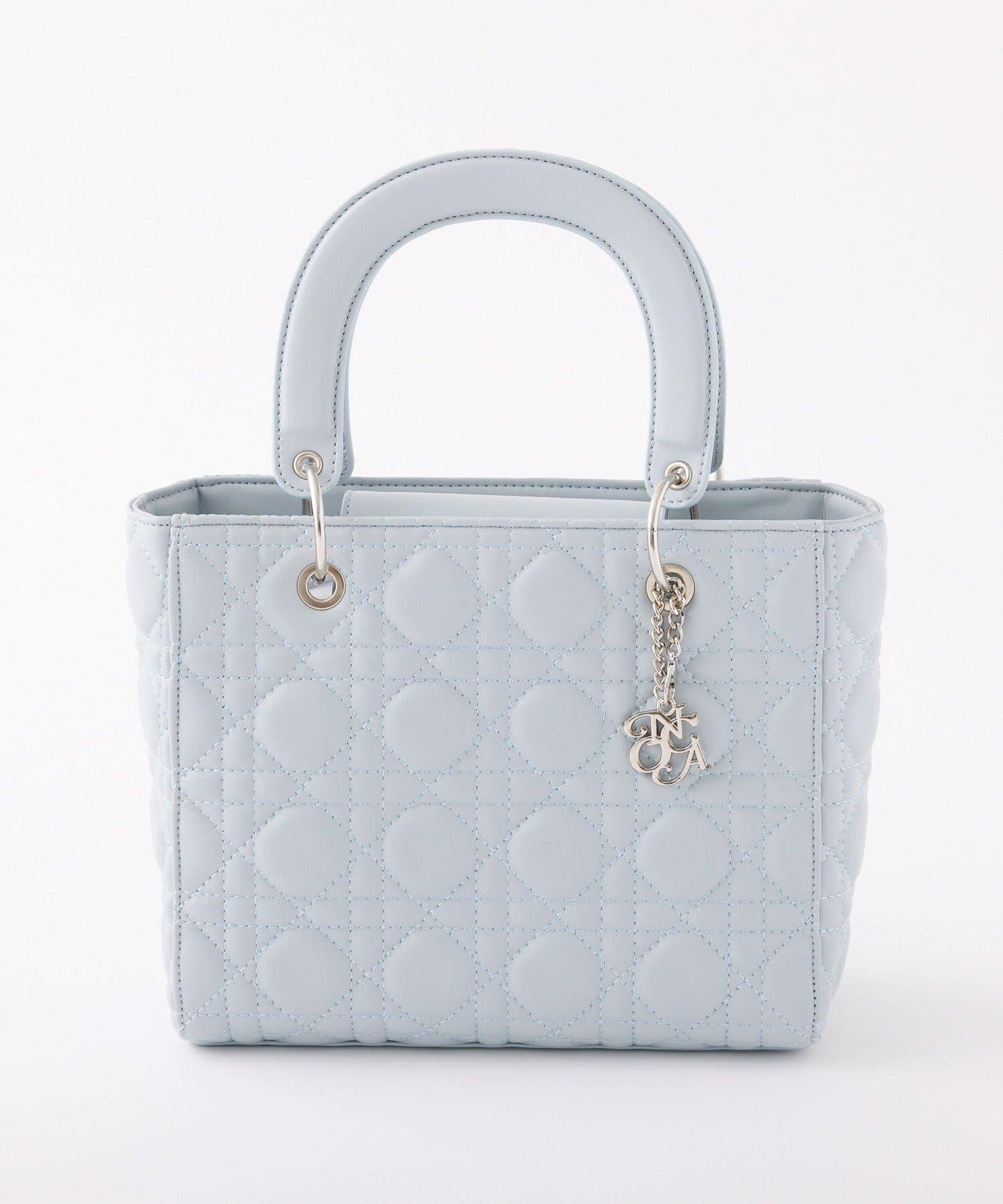 吊飾絎縫迷你托特包