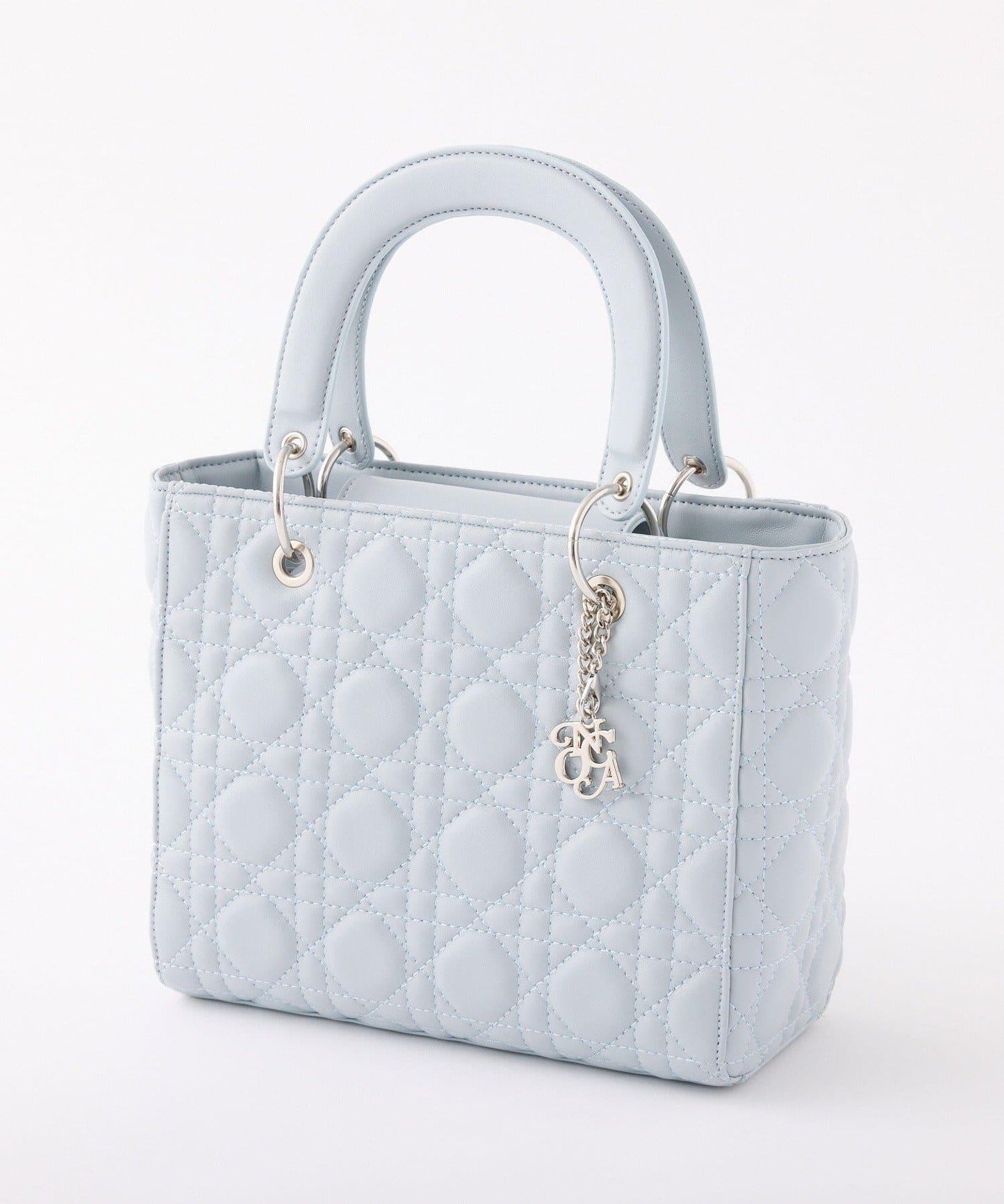 吊飾絎縫迷你托特包