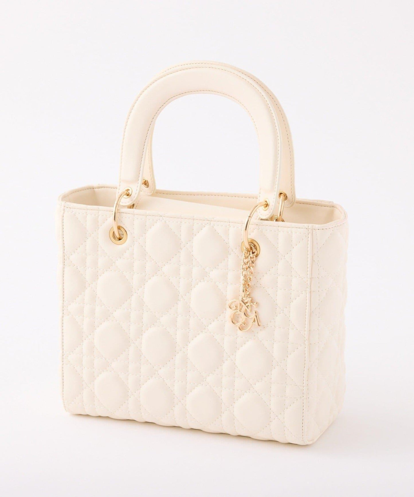 吊飾絎縫迷你托特包