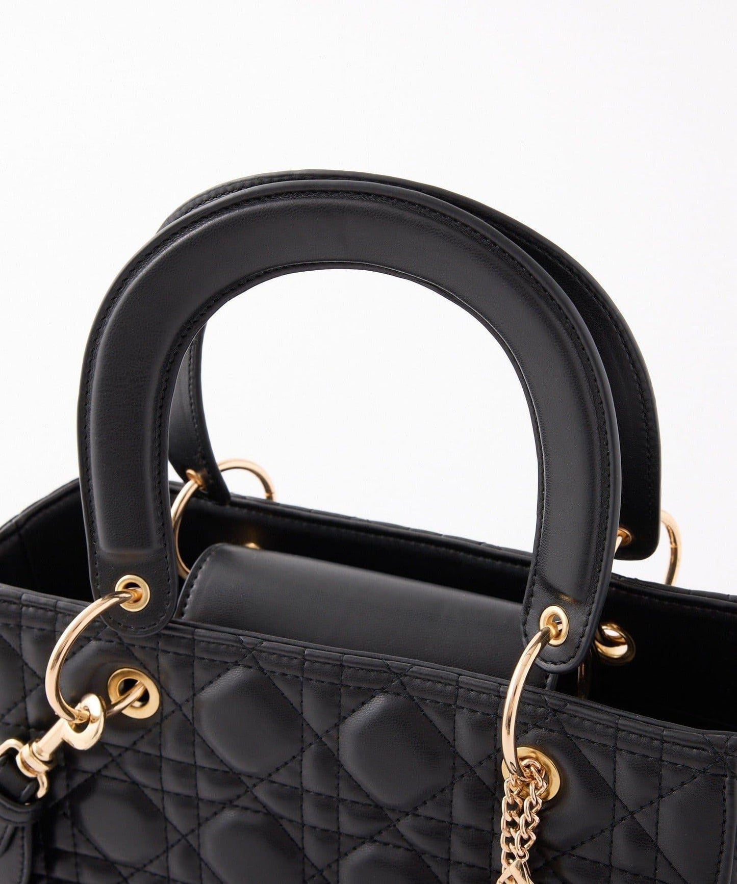 吊飾絎縫迷你托特包