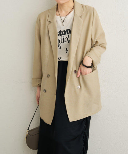 透視網紗夾克外套