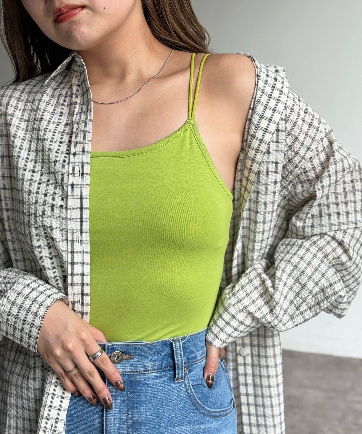 涼感 帶胸杯 吊帶背心