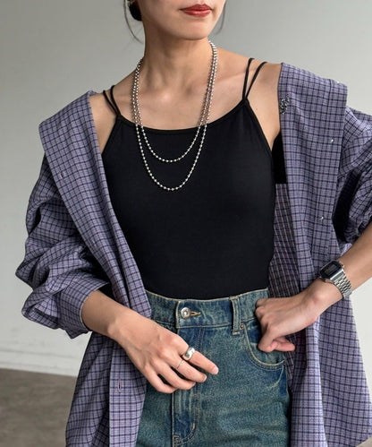 涼感 帶胸杯 吊帶背心