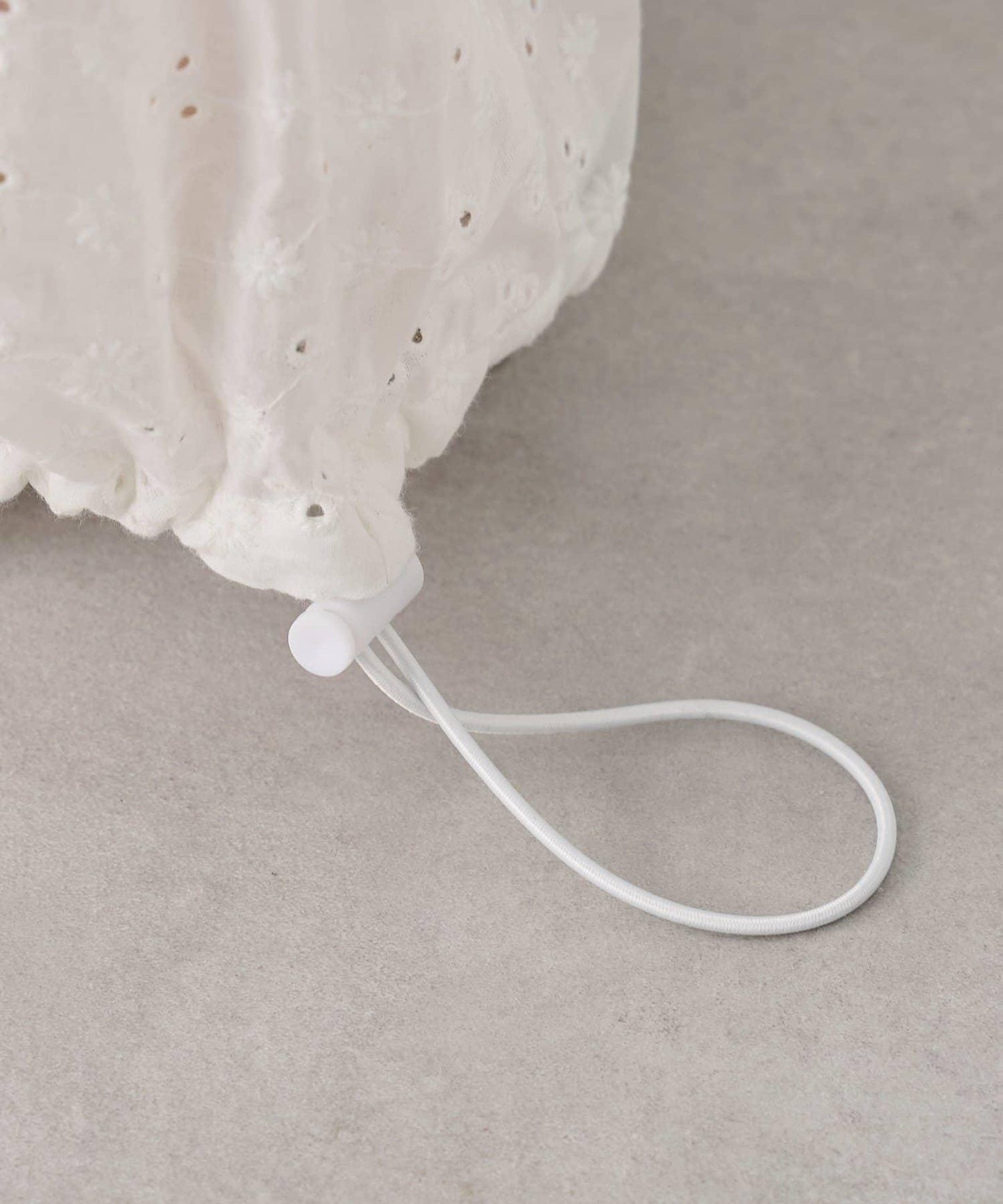 棉質刺繡 抽繩褲