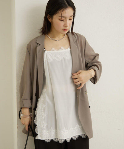 透視網紗夾克外套