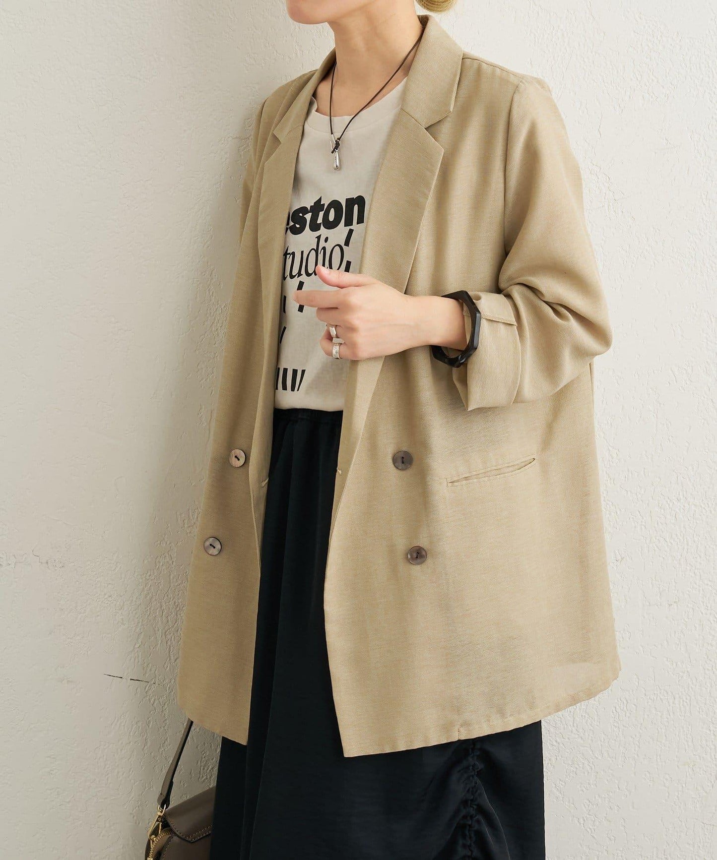 透視網紗夾克外套