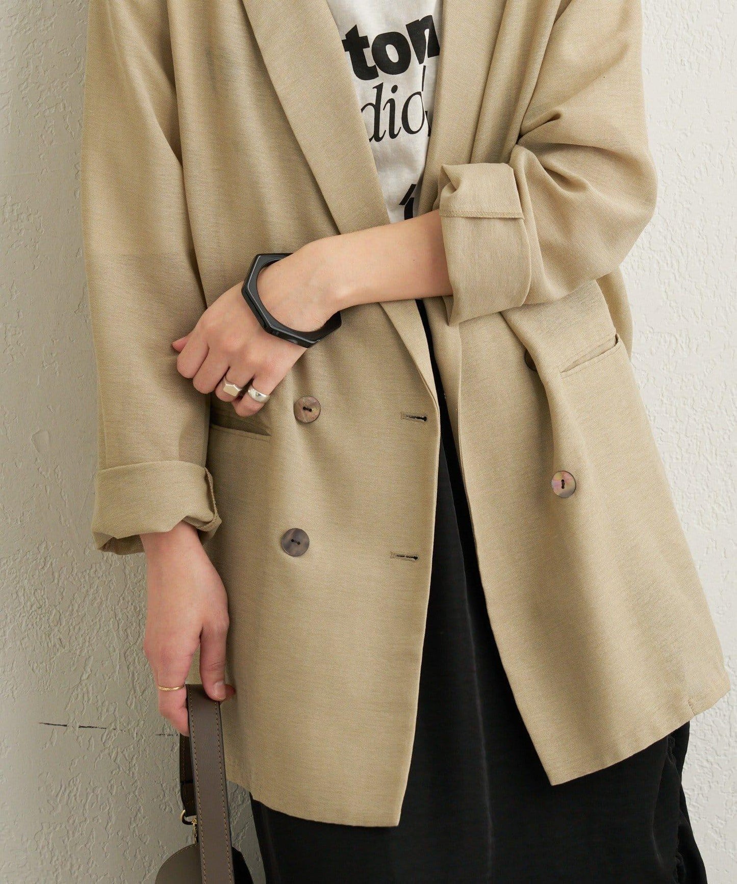 透視網紗夾克外套