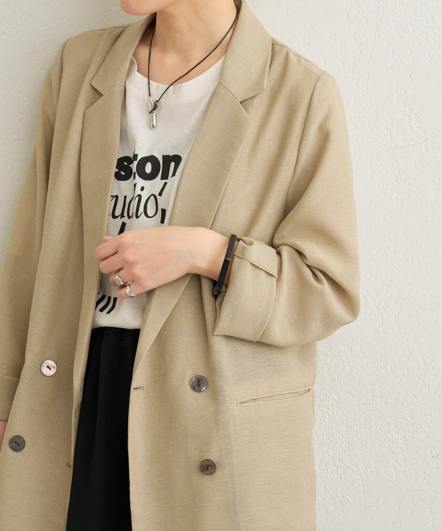 透視網紗夾克外套