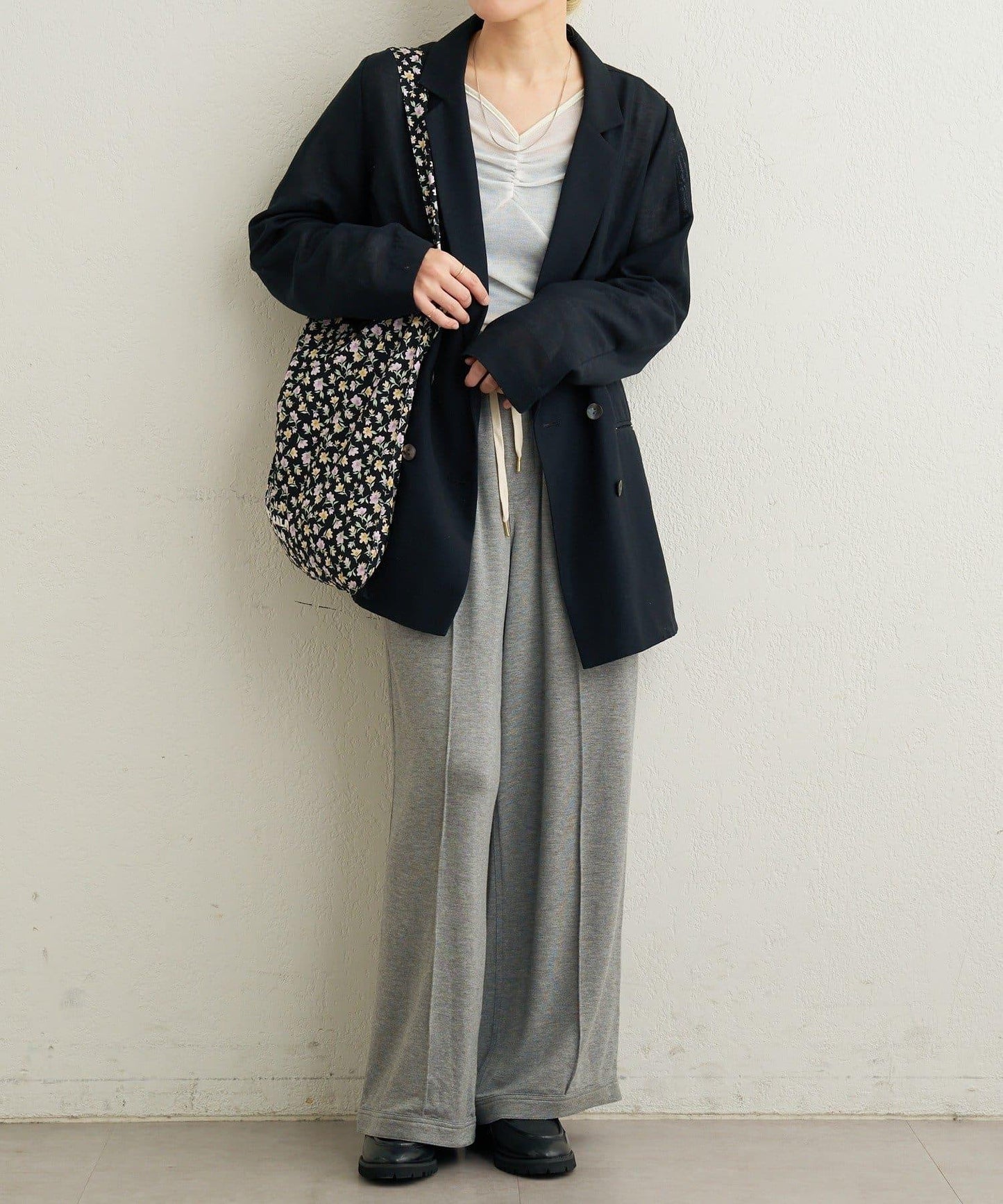 透視網紗夾克外套