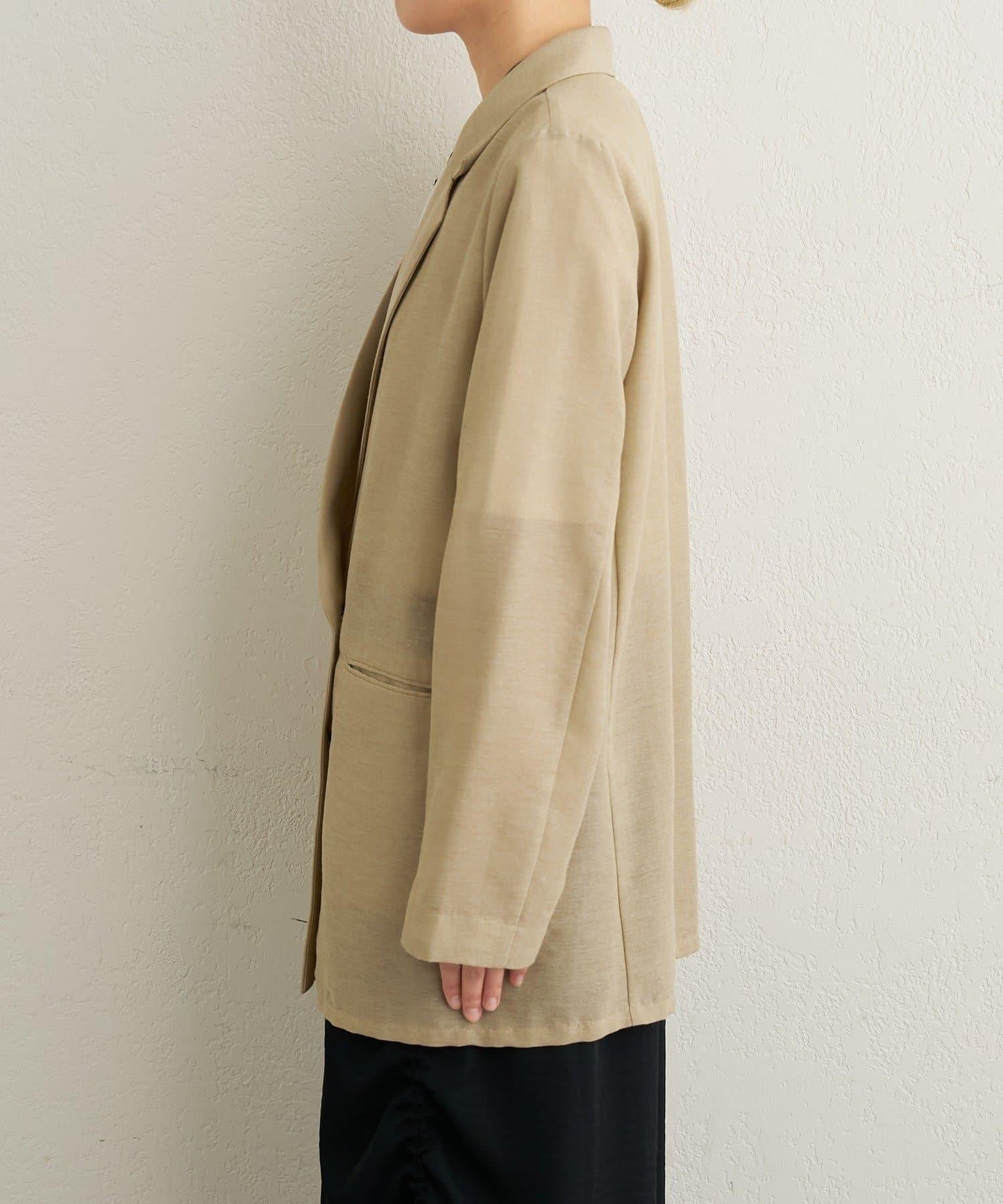 透視網紗夾克外套