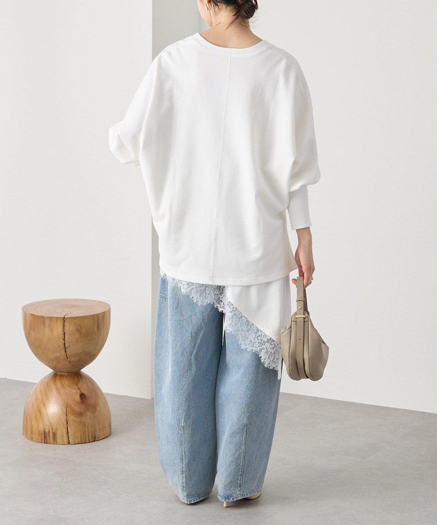 隨性風 蝙蝠袖寬鬆 衛衣 款