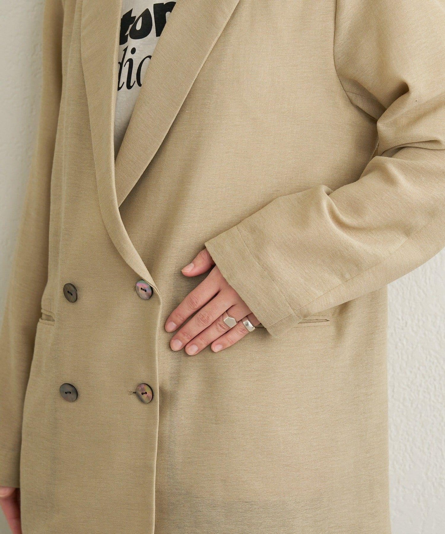 透視網紗夾克外套