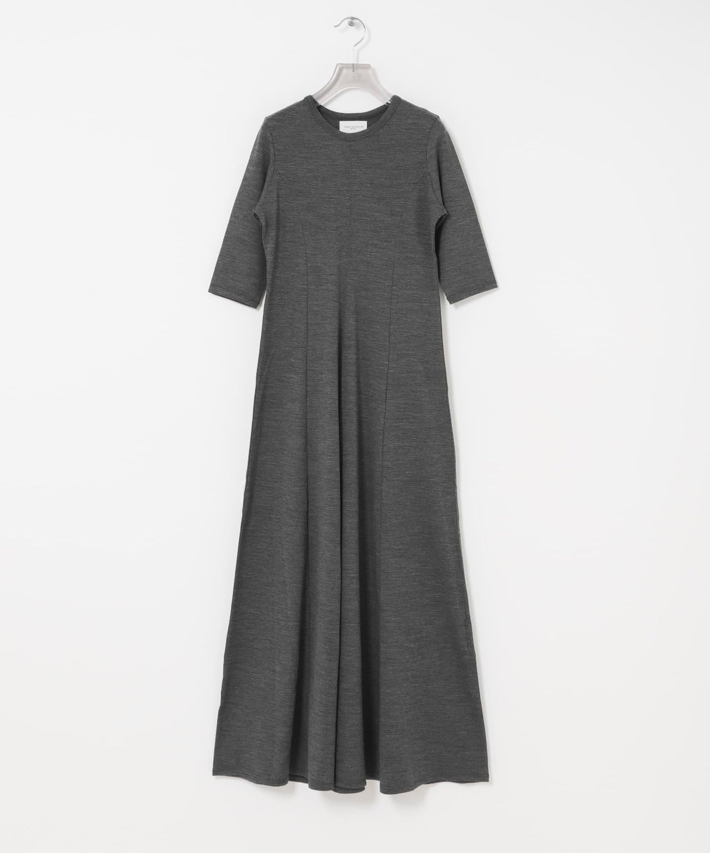 new basic WASHABLE WOOL FLARE 連衣裙