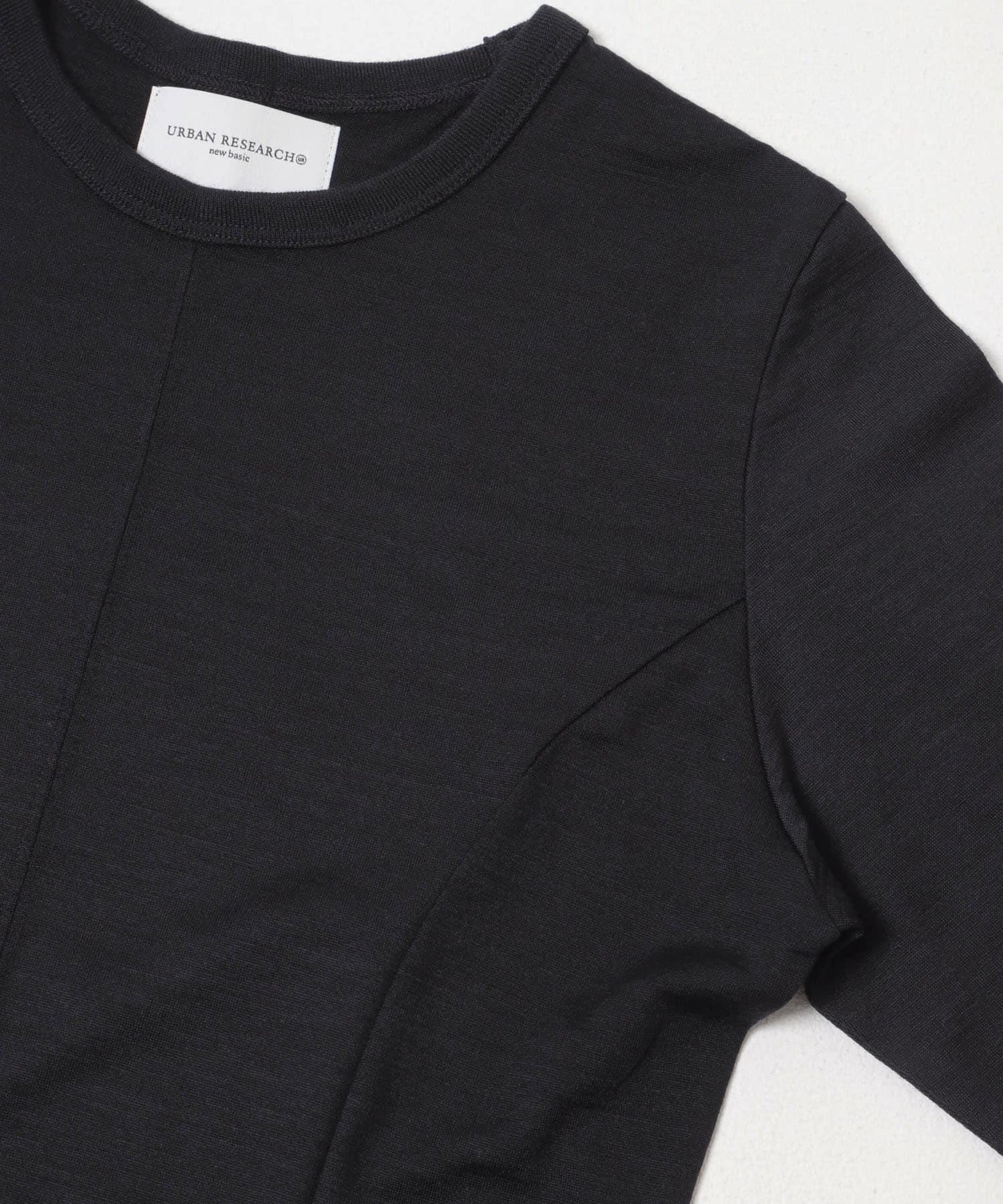 new basic WASHABLE WOOL FLARE 連衣裙