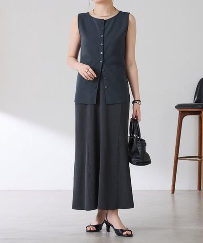 接觸冷感 乾爽棉質 美人魚廓形 半身裙