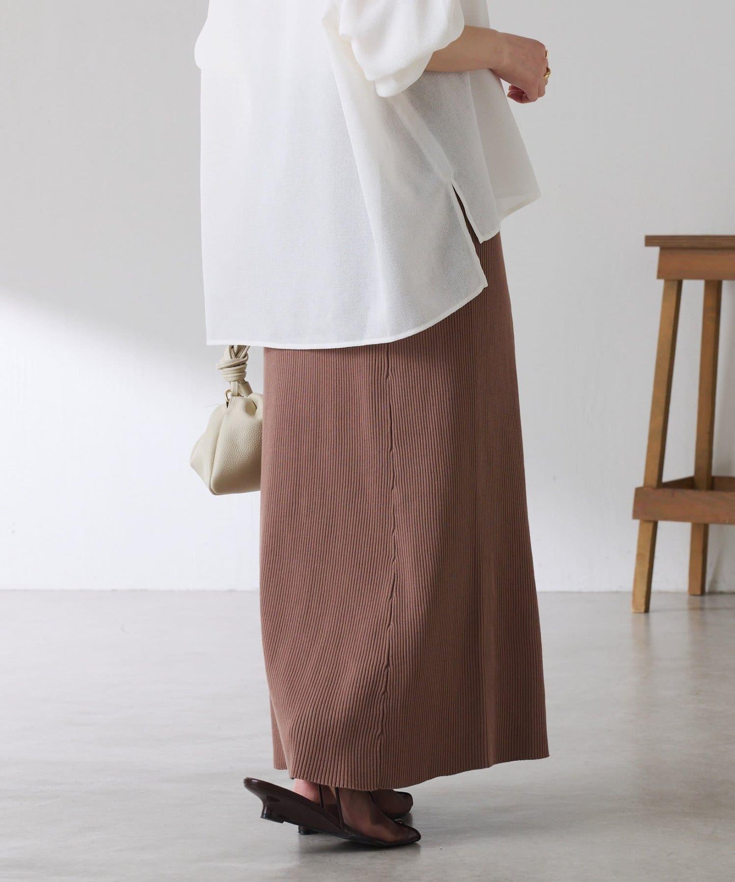 接觸冷感 乾爽棉質 美人魚廓形 半身裙