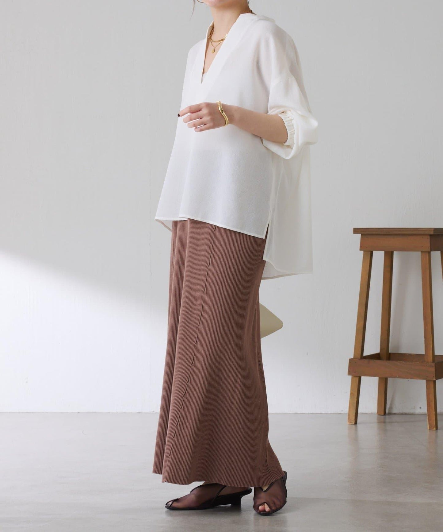 夏季可穿 長袖 復古網紗 襯衫