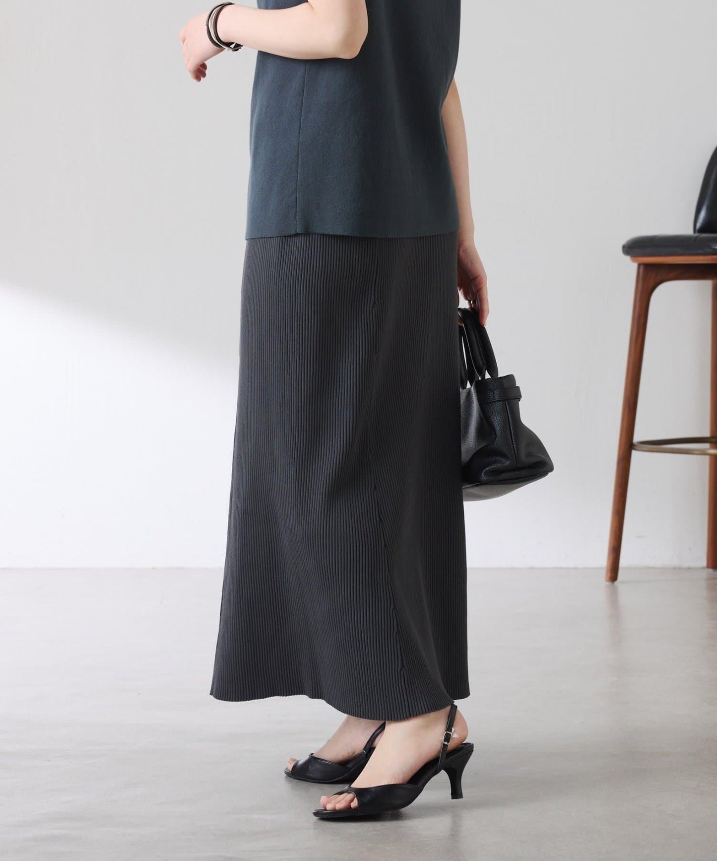 接觸冷感 乾爽棉質 美人魚廓形 半身裙