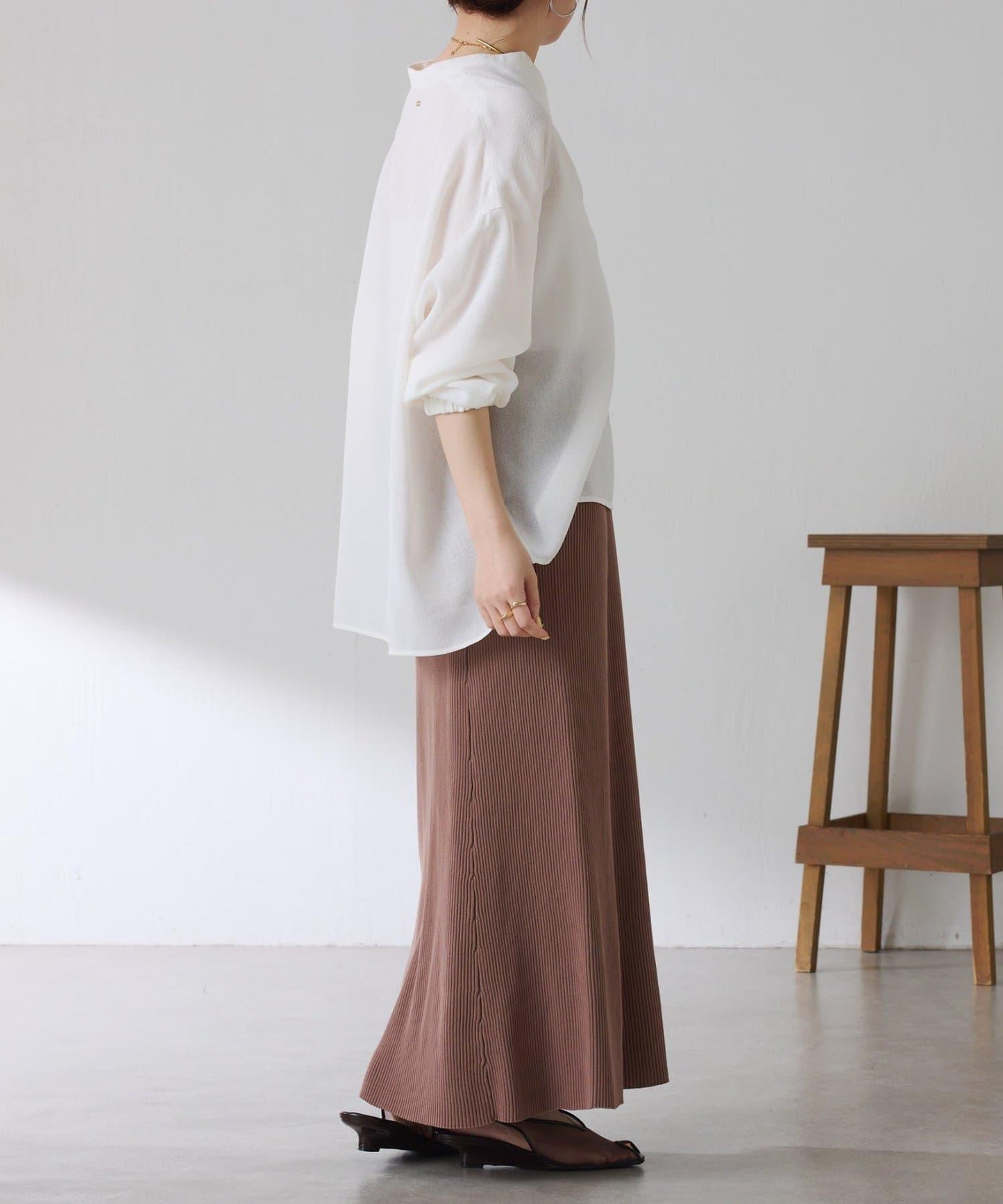 夏季可穿 長袖 復古網紗 襯衫