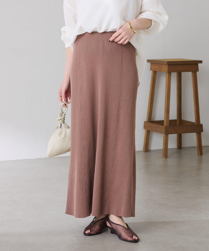 接觸冷感 乾爽棉質 美人魚廓形 半身裙