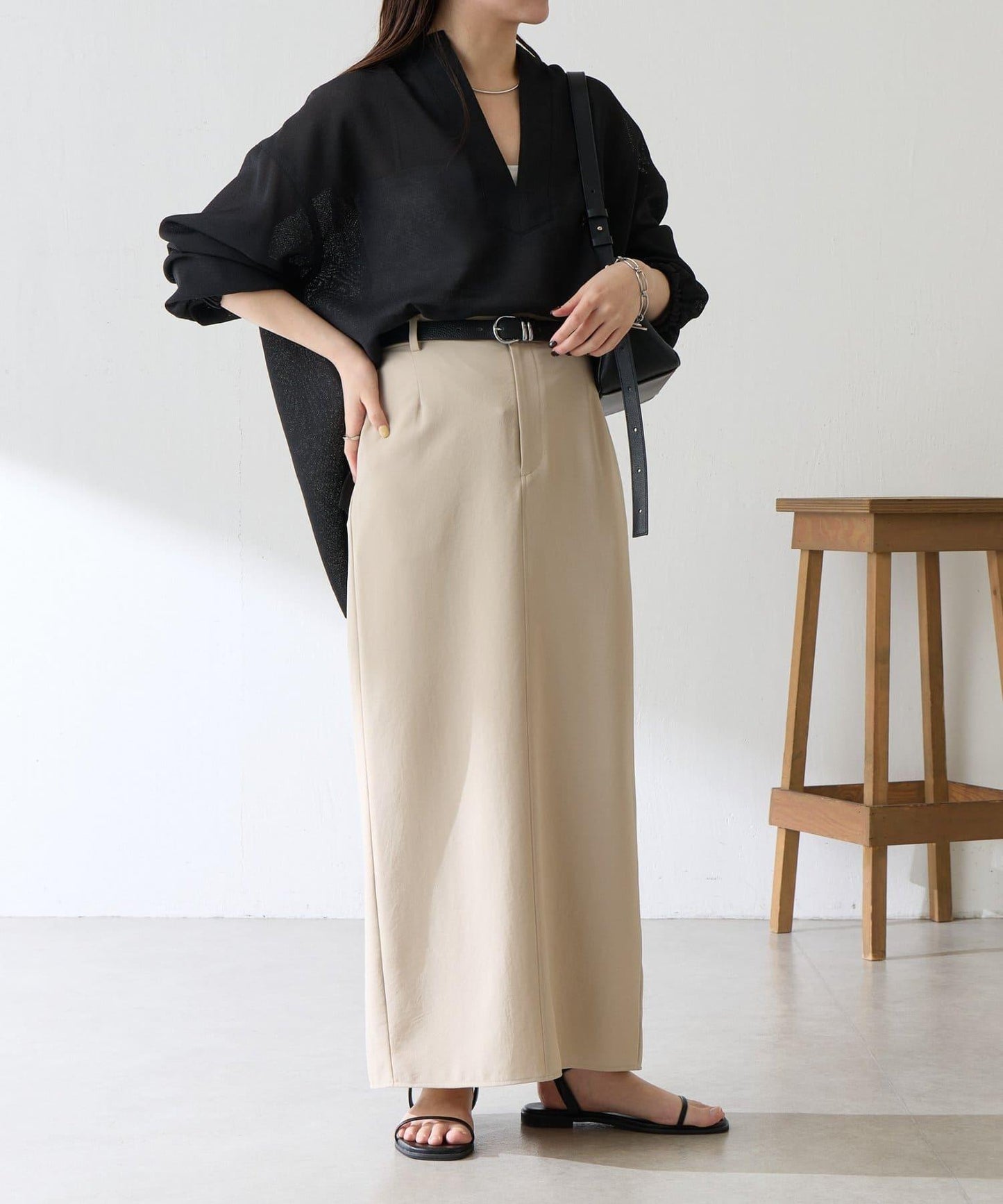 高功能 雙尺碼 修身 運動面料 半身裙 可成套搭配