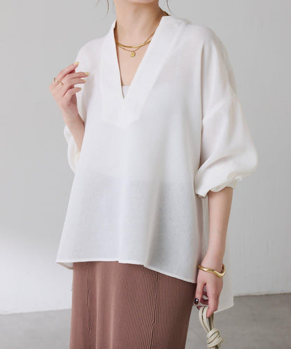 夏季可穿 長袖 復古網紗 襯衫