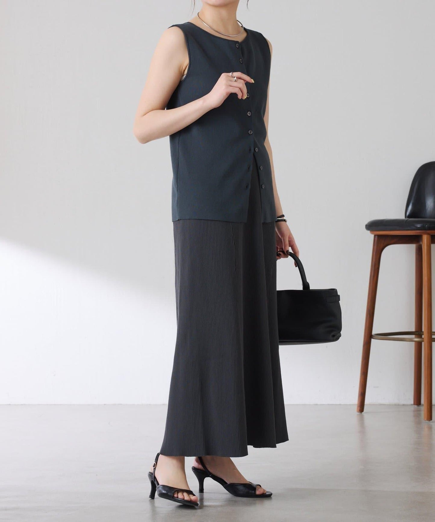 接觸冷感 乾爽棉質 美人魚廓形 半身裙