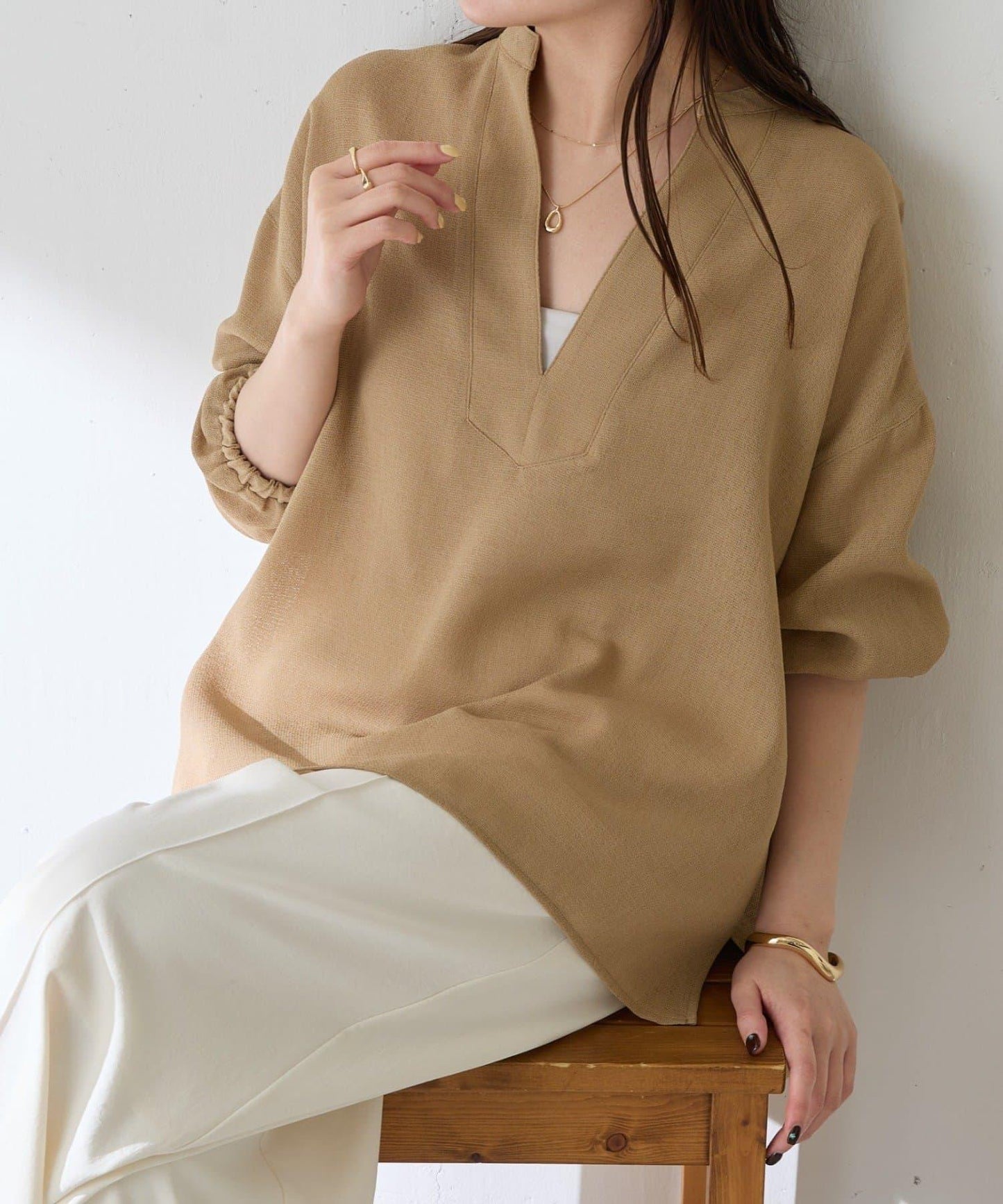 夏季可穿 長袖 復古網紗 襯衫