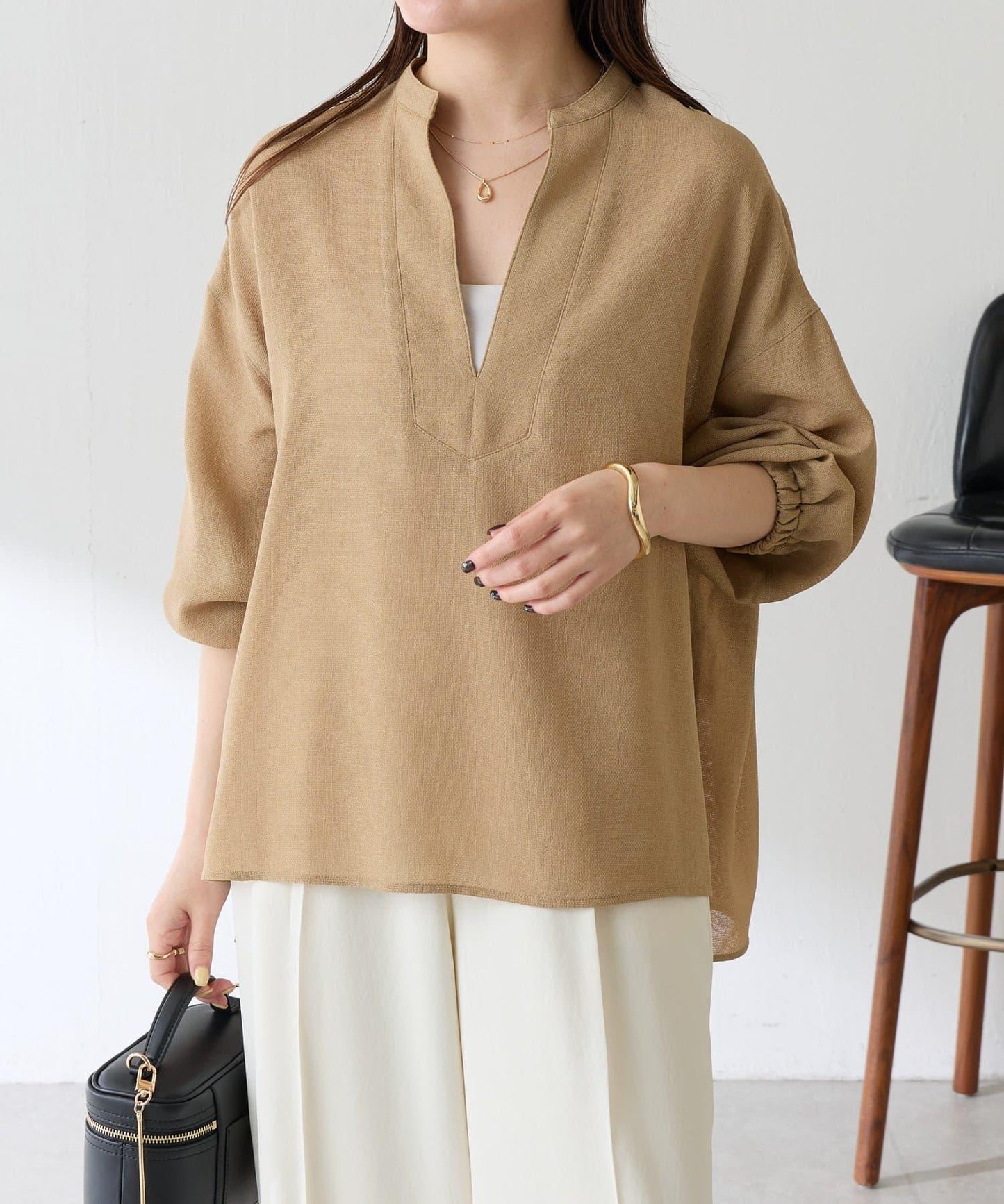 夏季可穿 長袖 復古網紗 襯衫