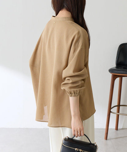 夏季可穿 長袖 復古網紗 襯衫