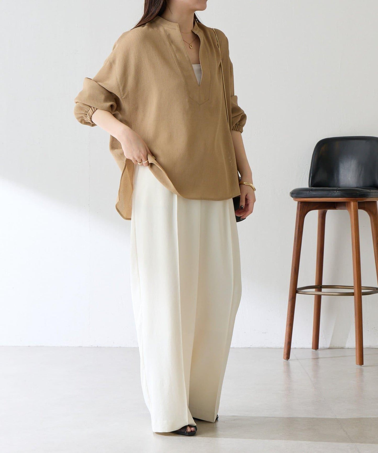 夏季可穿 長袖 復古網紗 襯衫