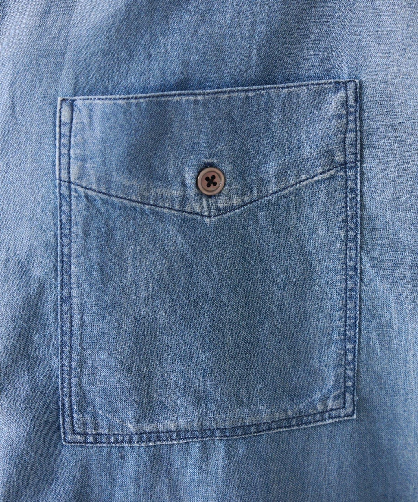 可調節衣長 輕薄牛仔 蝙蝠袖 Q.anos 襯衫