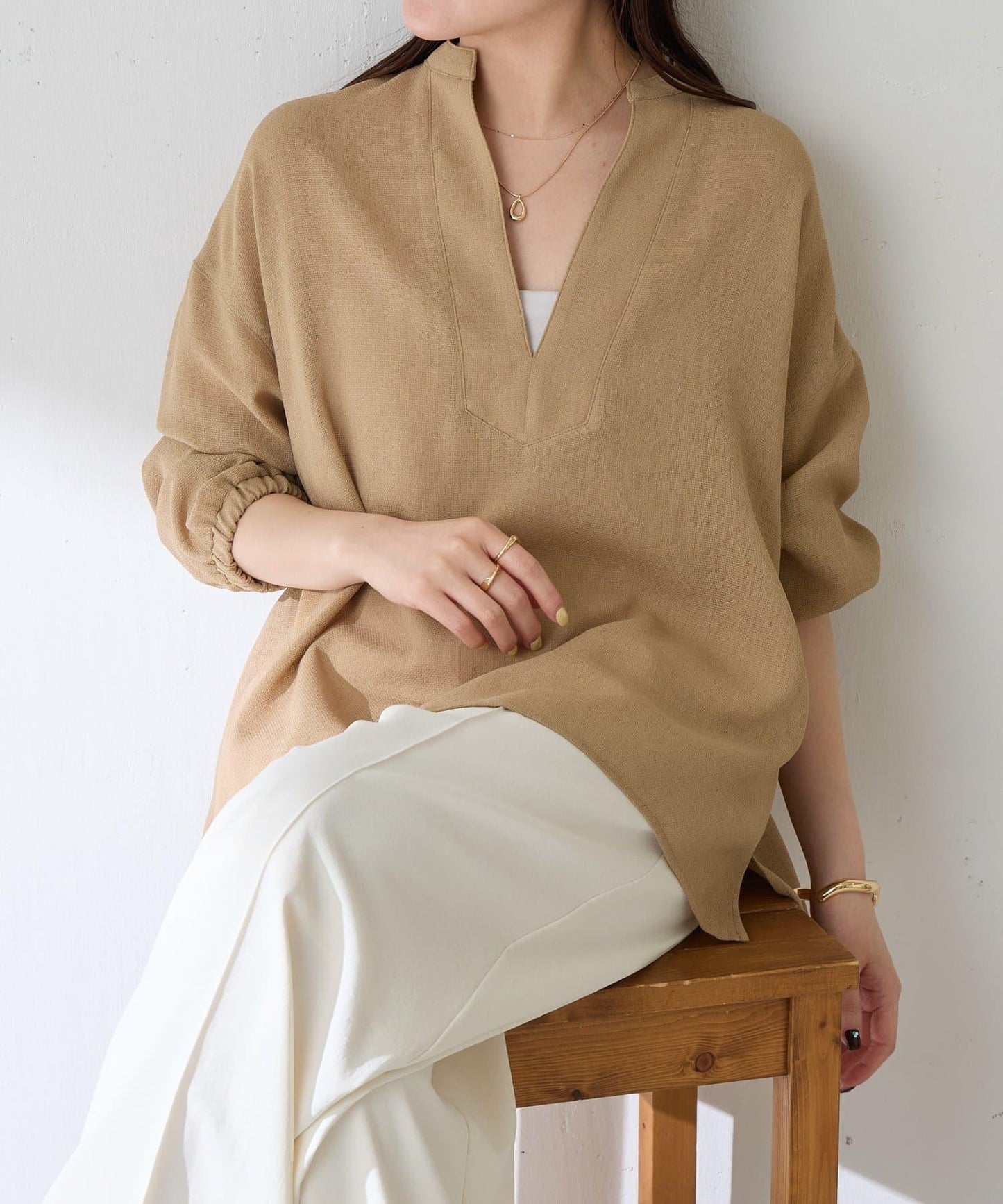 夏季可穿 長袖 復古網紗 襯衫