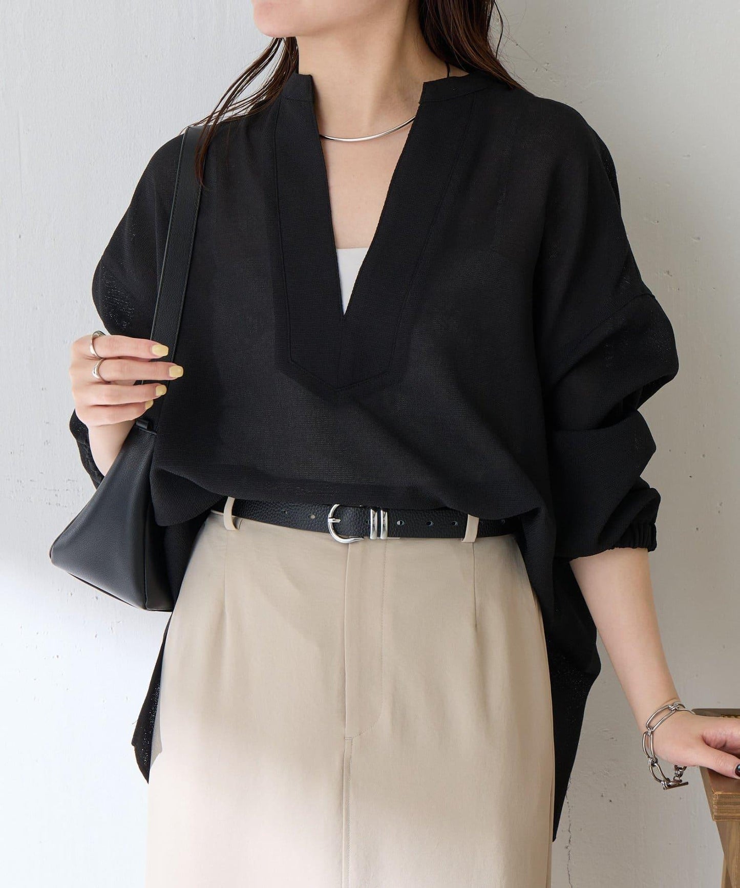 夏季可穿 長袖 復古網紗 襯衫