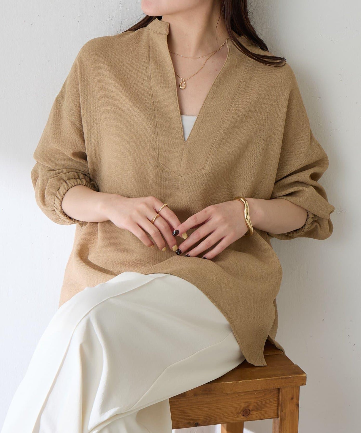 夏季可穿 長袖 復古網紗 襯衫